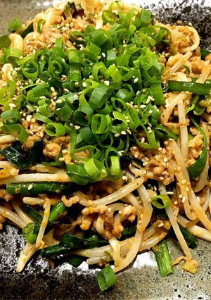 こんにゃく麺☆焼き担々麺-レシピのメイン写真