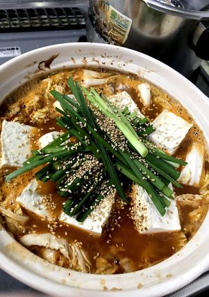 我が家のキムチ鍋-レシピのメイン写真