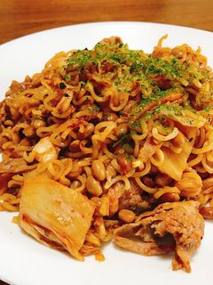 困ったときの納豆キムチ焼きそば-レシピのメイン写真