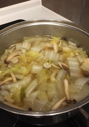 糖質制限☆きのこと白菜のスープ-レシピのメイン写真