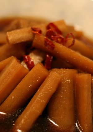 おせちメニュー　ごぼうのだし醤油煮-レシピのメイン写真