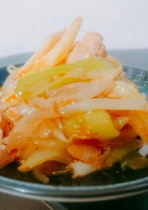 食べるラー油と豚バラ炒め-レシピのメイン写真