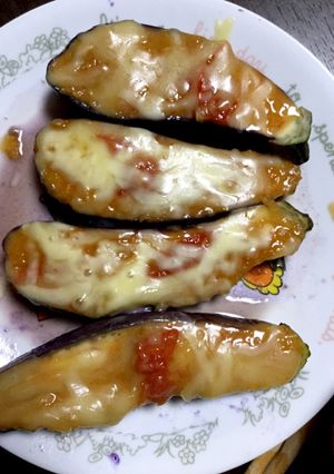 ★全てレンジ★なすのトマト味噌チーズ乗せ-レシピのメイン写真