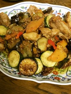 唐揚げの野菜あんかけ-レシピのメイン写真