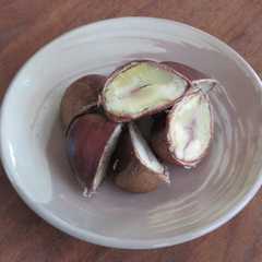 A picture of 美味しい栗の蒸し方.