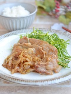 豚ロース肉の生姜焼き-レシピのメイン写真