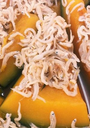南瓜のじゃこ煮-レシピのメイン写真