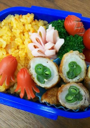 2017/10/11年少弁当-レシピのメイン写真