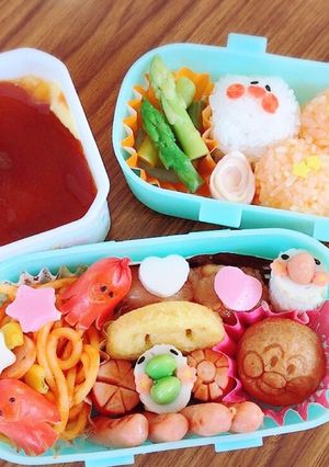 アンパンマンとドラゴンボール/保存用-レシピのメイン写真