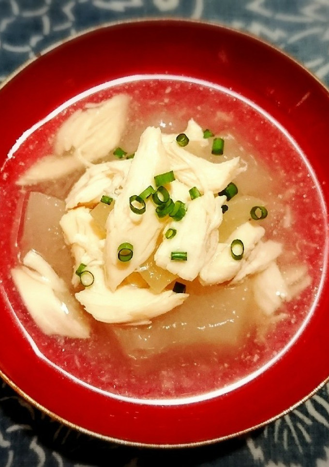 冬瓜とささみのあっさり煮-レシピのメイン写真