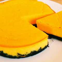 オレオ台のしっとりかぼちゃチーズケーキ❋-レシピのメイン写真