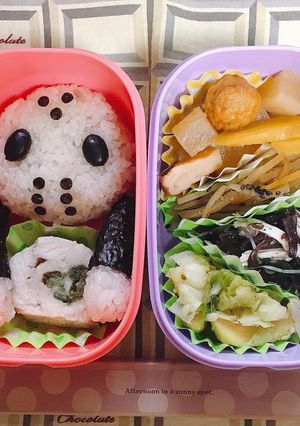 ハロウィン？ジェイソン弁当-レシピのメイン写真