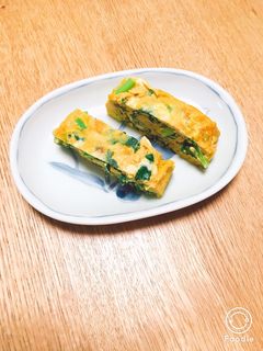 小松菜のだし巻き卵。栄養バランスgood-レシピのメイン写真