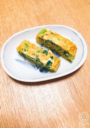 小松菜のだし巻き卵。栄養バランスgood-レシピのメイン写真