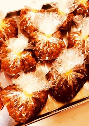 簡単泡立器で筋子がポロポロ！イクラ醤油漬-レシピのメイン写真