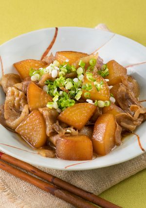 冷凍で味しみ♪ごはんすすむ☆豚ばら大根-レシピのメイン写真