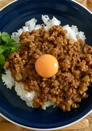 豚あらびき肉とセロリの本格キーマカレー-レシピのメイン写真