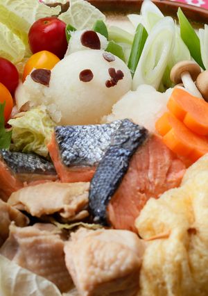 にぎやかパーティー☆さっぱり梅みぞれ鍋♪-レシピのメイン写真