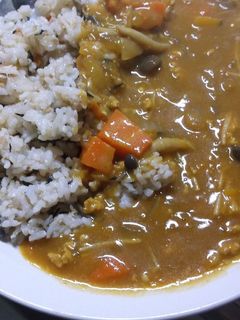 かぼちゃときのこヘルシーカレー-レシピのメイン写真
