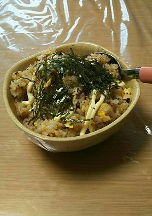 ツナマヨパスタソースでチャーハン-レシピのメイン写真