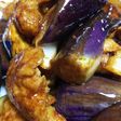 ナスと鶏のピリ辛炒め