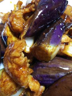 ナスと鶏のピリ辛炒め-レシピのメイン写真