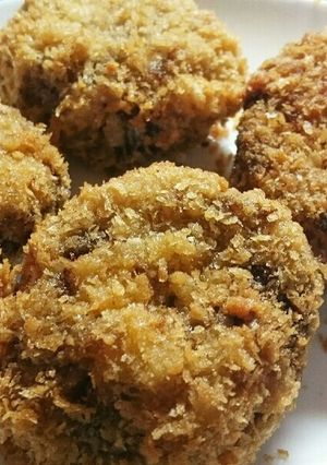 玉ねぎとじゃがいもの肉巻き揚げ-レシピのメイン写真