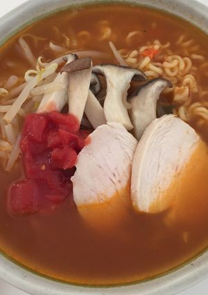 トマト辛ラーメン-レシピのメイン写真