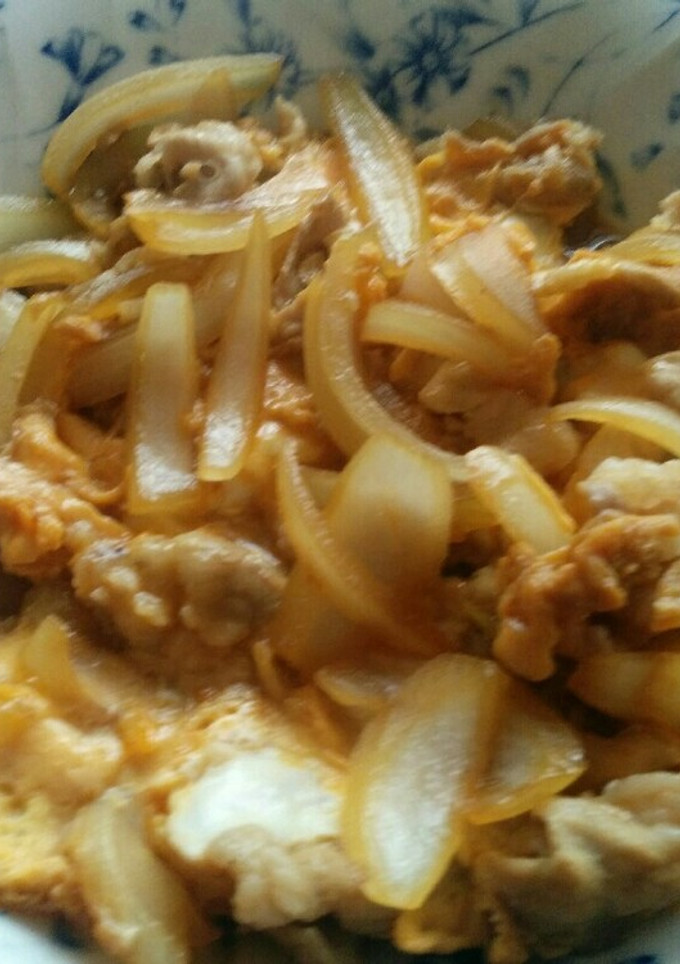 簡単☆豚肉と玉ねぎの卵とじ☆甘辛-レシピのメイン写真