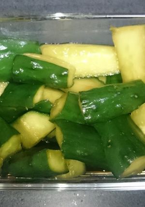 ずっとパリパリ♪簡単キュウリの漬け物-レシピのメイン写真