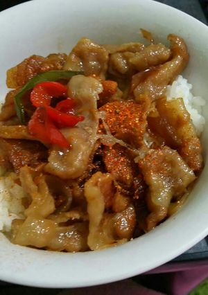 ❥道産子はみんな大好き❥豚丼！我が家風-レシピのメイン写真