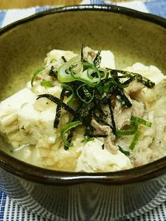 豆腐と豚肉のみぞれ煮☆-レシピのメイン写真