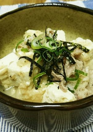 豆腐と豚肉のみぞれ煮☆-レシピのメイン写真