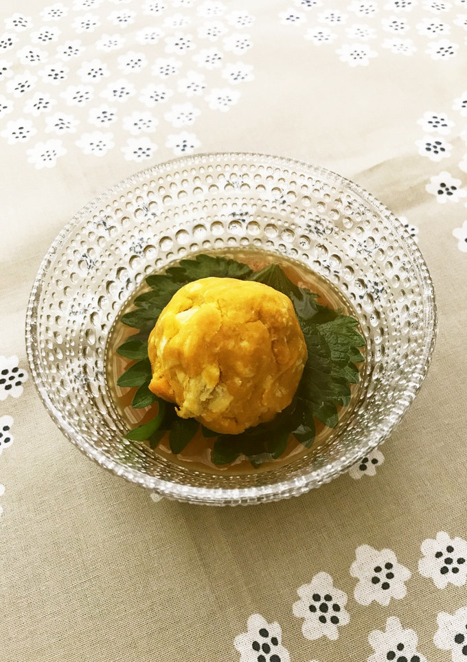 和風あんかけかぼちゃ団子♪-レシピのメイン写真