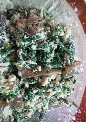 豆腐の春菊あえ！？-レシピのメイン写真