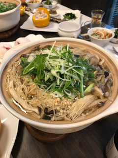 鶏ときのこのあっさり鍋-レシピのメイン写真