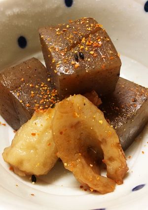 ちくわとこんにゃくのピリ辛煮-レシピのメイン写真