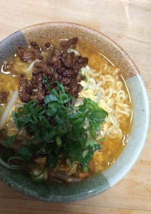 担々麺風 もやしたっぷり 辛ラーメン-レシピのメイン写真