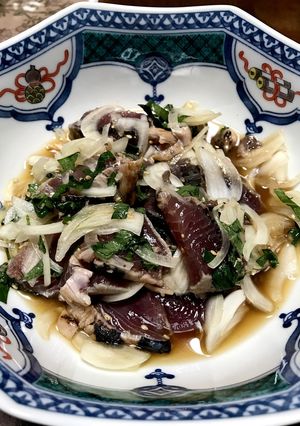 鰹たたきのサラダ風-レシピのメイン写真