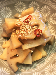 蓮根の煮物-レシピのメイン写真
