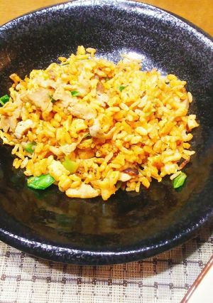 キムチの素で！簡単美味しいキムチ炒飯-レシピのメイン写真