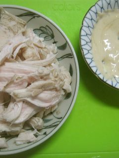 レンジで簡単5分で蒸し鶏-レシピのメイン写真