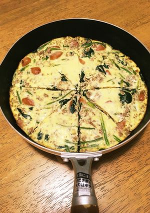 ズボラでオッケースパニッシュオムレツ-レシピのメイン写真