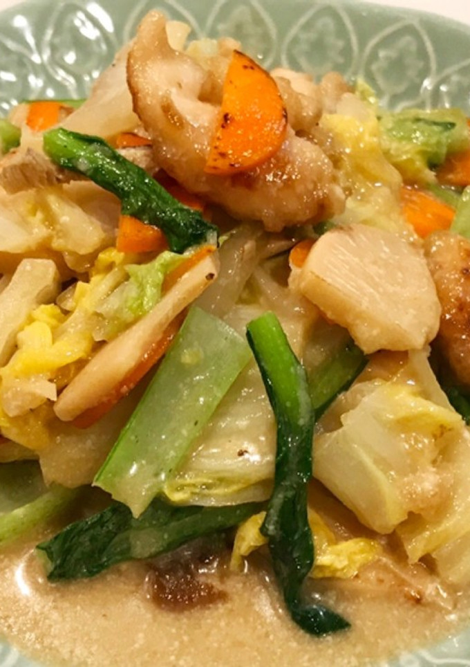 中華風 鶏と白菜のクリーム煮-レシピのメイン写真