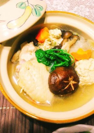 温活！生姜でポカポカ水炊き-レシピのメイン写真