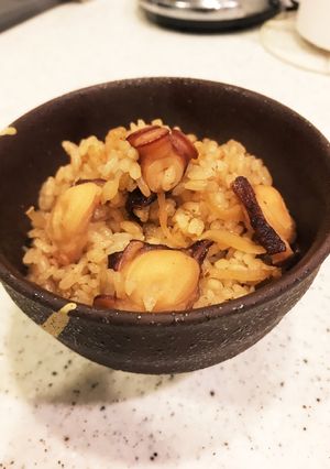 ニワトリ母さんの 生姜ピリリ簡単たこ飯-レシピのメイン写真