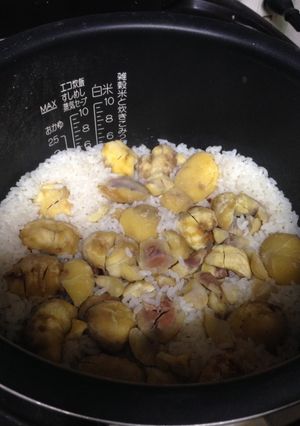 今からの栗ご飯!-レシピのメイン写真