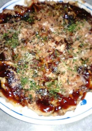 ★長いもでもっちりお好み焼き★-レシピのメイン写真
