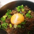 甘辛生姜風味☆残り野菜のそぼろ丼☆