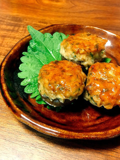 簡単!大葉と生姜が香る◎椎茸の肉詰め-レシピのメイン写真